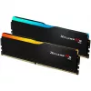 DIMM 48 GB DDR5-6000 (2x 24 GB) Dual-Kit, atmintis juoda, F5-6000J3036F24GX2-RM5RK, Ripjaws M5 RGB, INTEL XMP