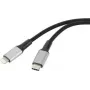 [1x USB 2.0 Plug C - 1x Apple Lightning-Plug] 2,00 m Juoda (RF-4995188)
