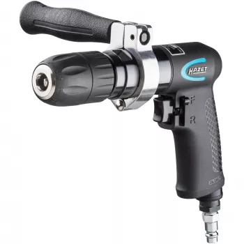Pneumatinis grąžtas 9030P-1 (juodas, begriovelinė griebtuvo sistema 1–13 mm)