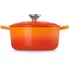 Le Creuset Signature apvali skrudintuvė 18 cm vulkaninė
