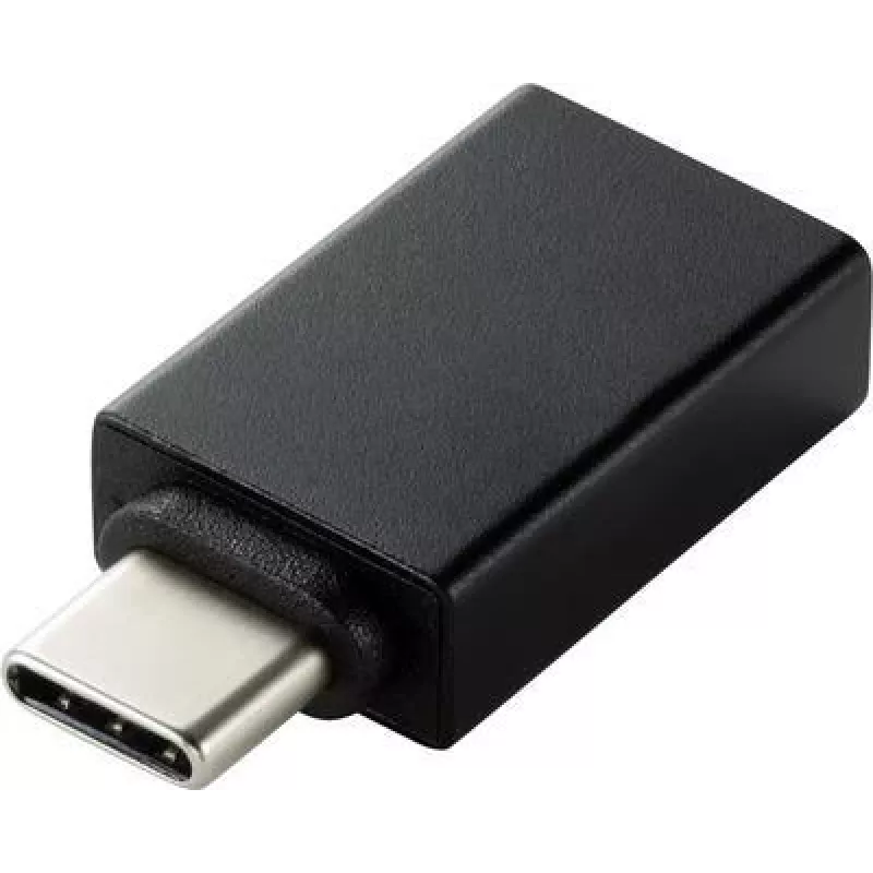 Renkforce RF-4472304 kabelio sąsajos / lyties adapteris USB Type C į USB Type A, juodas (RF-4472304)