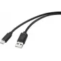 Renkforce RF-4695144 USB laidas 2 m USB 2.0 USB A USB C Juodas (RF-4695144)