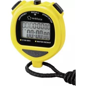 Renkforce RF-SW-120 Stoppuhr digital Juoda (RF-4612986)