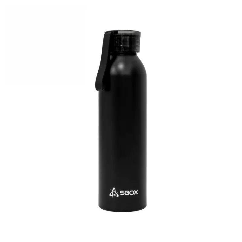 Sportinis vandens butelis SBOX WB-650 650 ml, juodas