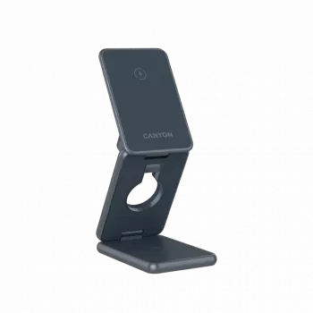 CANYON Sulankstomas belaidis įkroviklis OnCharge 309 15W 3in1 Metal