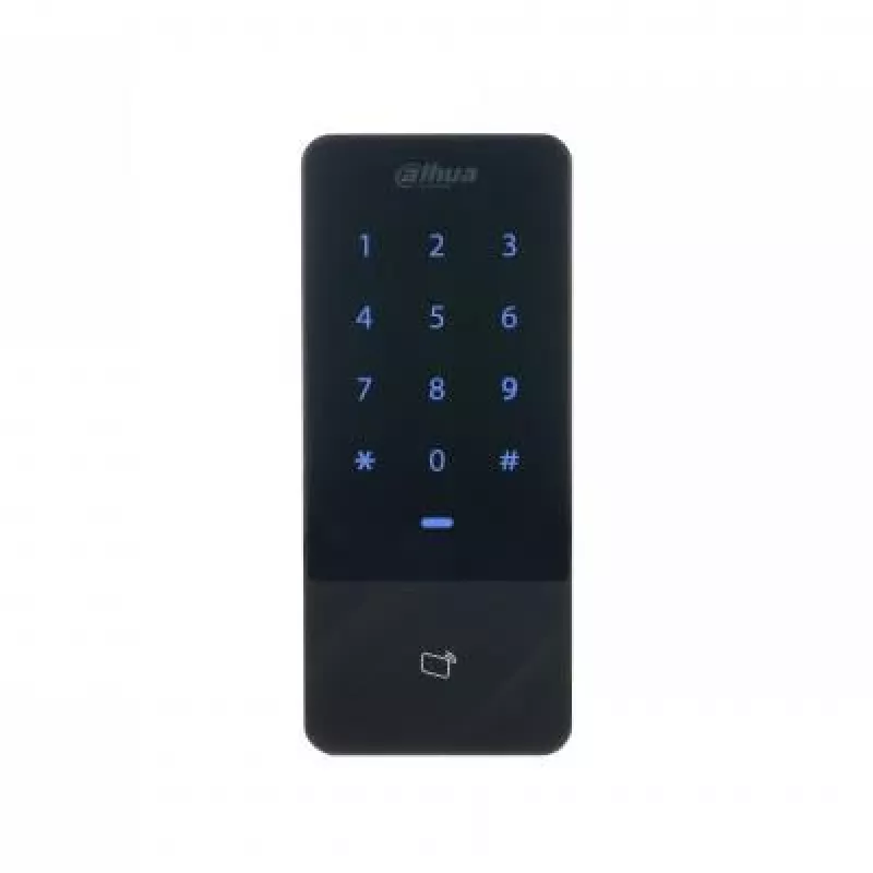 RFID prieigos kontrolės skaitytuvas DAHUA ASI1201E-V1 — RFID skaitytuvas durų įėjimo sistemoms