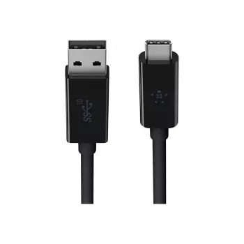 USB kabelis Belkin USB-A – USB-C 0,9 m F2CU029BT1M-BLK