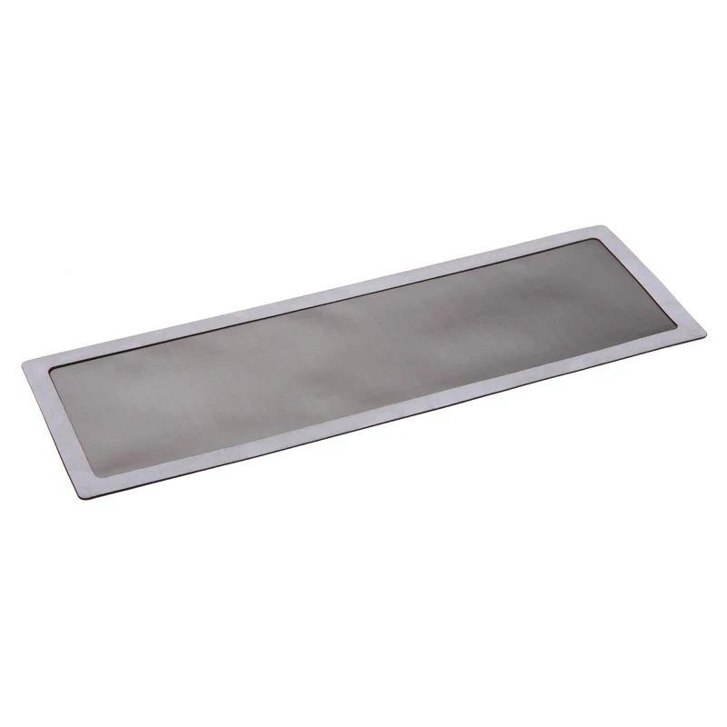 Dulkių filtras DEMCiflex 0306 kompiuteriui, juodas/pilkas, 120 mm x 370,1 mm