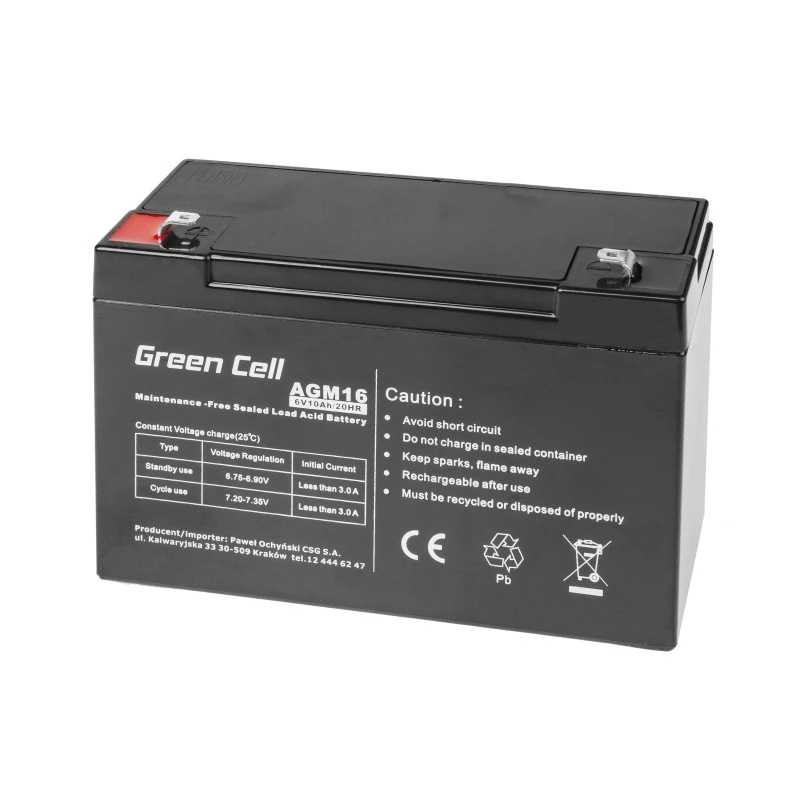UPS baterija „Sealed Lead Acid Green Cell AGM16“