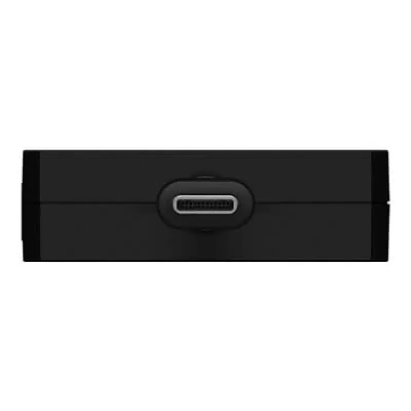 Linksys Belkin - Vaizdo adapteris - USB-C (V) į HD-15 (VGA), DVI-I, HDMI, DisplayPort (M) - 4K palaikymas - juodas (AVC003BTBK)