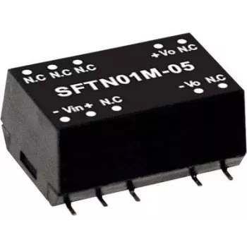 Maitinimo adapteris MEAN WELL SFTN01N-05 1W 5V Įvestis 21.6-26.4V