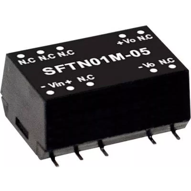 Maitinimo adapteris MEAN WELL SFTN01N-05 1W 5V Įvestis 21.6-26.4V