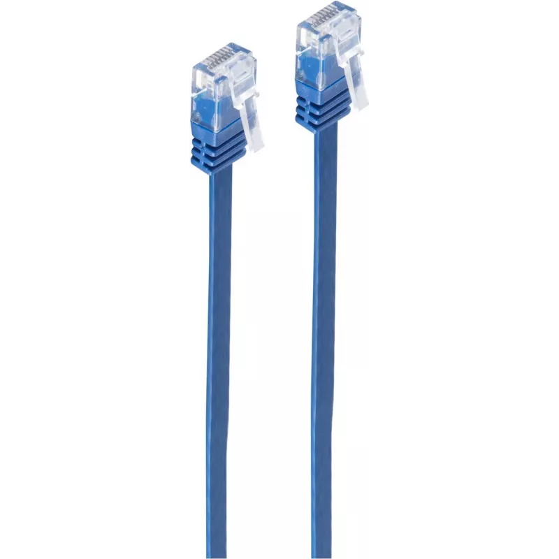 Tinklo kabelis ShiverPeaks SP711-SL0.25B Mėlynas 0.25m Cat6 U/UTP
