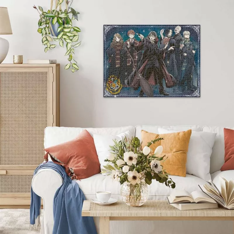 Dėlionė Ravensburger Gryffindor vs. Slytherin 1500 detalių, 1500 vnt.