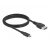 USB Type-C į DisplayPort kabelis DeLOCK 86040 8K 60 Hz 1,5 m