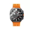 Grūdinto stiklo ekrano apsauga FIXED, skirta Samsung Galaxy Watch Ultra — skaidri, 2 vnt.