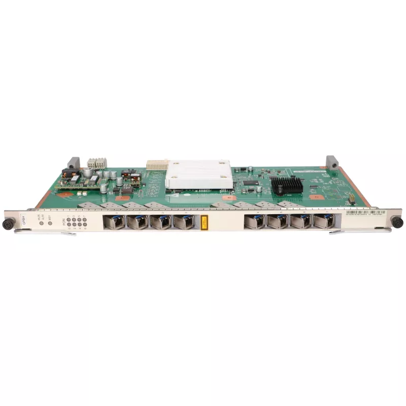 Optinio tinklo terminalas HUAWEI H807GPBH — GPON kortelė su 8× GPON 2,5G prievadais ir SFP lizdu