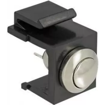 Laido jungtis Keystone DeLOCK 86402 LED Juoda Nerūdijantis plienas