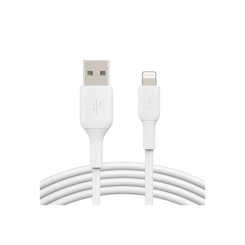 Lightning laidas Belkin CAA001BT3MWH 3 m Baltas