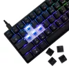 Mechaninė klaviatūra White Shark Shinobi-2 mėlyni jungikliai juoda US išdėstymas
