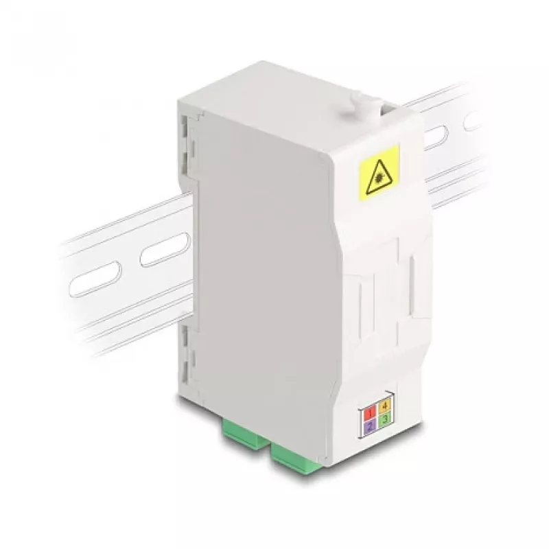 Optinio pluošto jungčių dėžutė DeLOCK 88097 SC Simplex balta