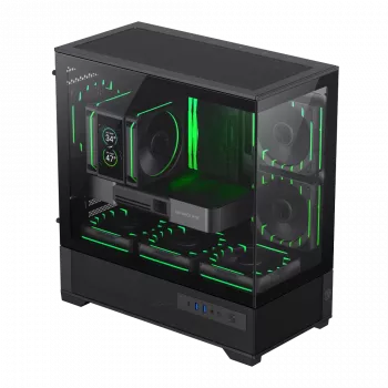 Gamemax korpusas | VISTA 2 MB | M-ATX
