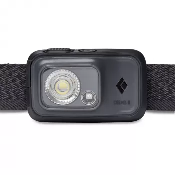 Headband flashlight Juoda Diamond Cosmo 350-R, 350 lm, IP67, USB rechargeable, 1500 mAh, red