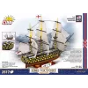 „Cobi“ konstravimo rinkinys „HMS Victory“ — 2 517 detalių, detalizuotas istorinio burlaivio modelis