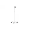 Compulocks Universal Tablet Cling Medical Rolling Kiosk - vežimėlis - planšetei - metalas - balta - ekrano dydis: 17,8-33 cm (7-13)