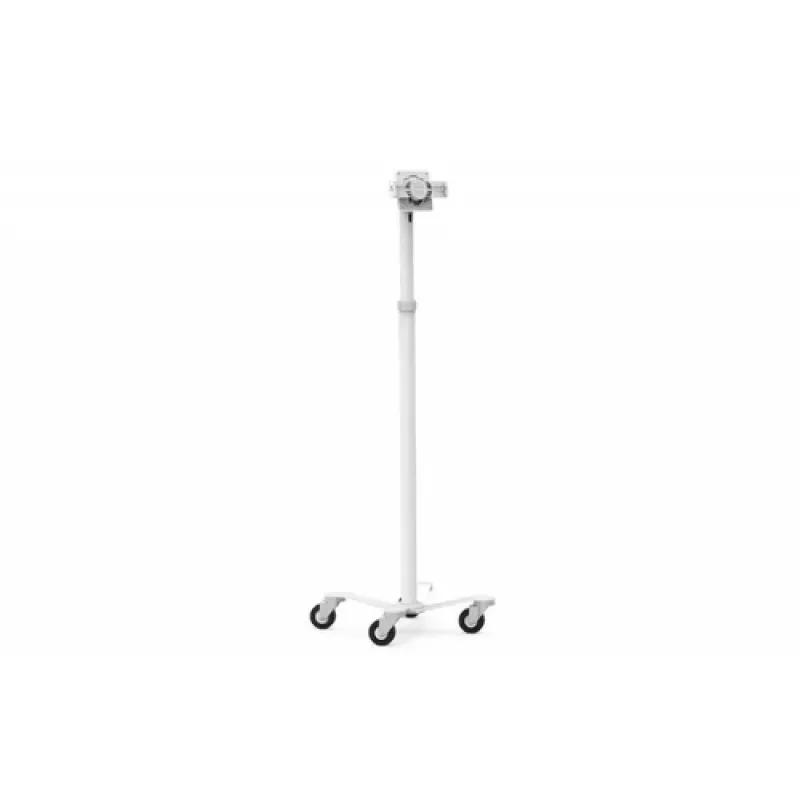 Compulocks Universal Tablet Cling Medical Rolling Kiosk - vežimėlis - planšetei - metalas - balta - ekrano dydis: 17,8-33 cm (7-13)