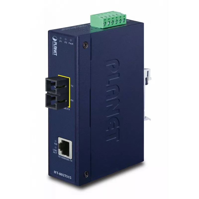 Tinklo medijos keitiklis PLANET IFT-802TS15
