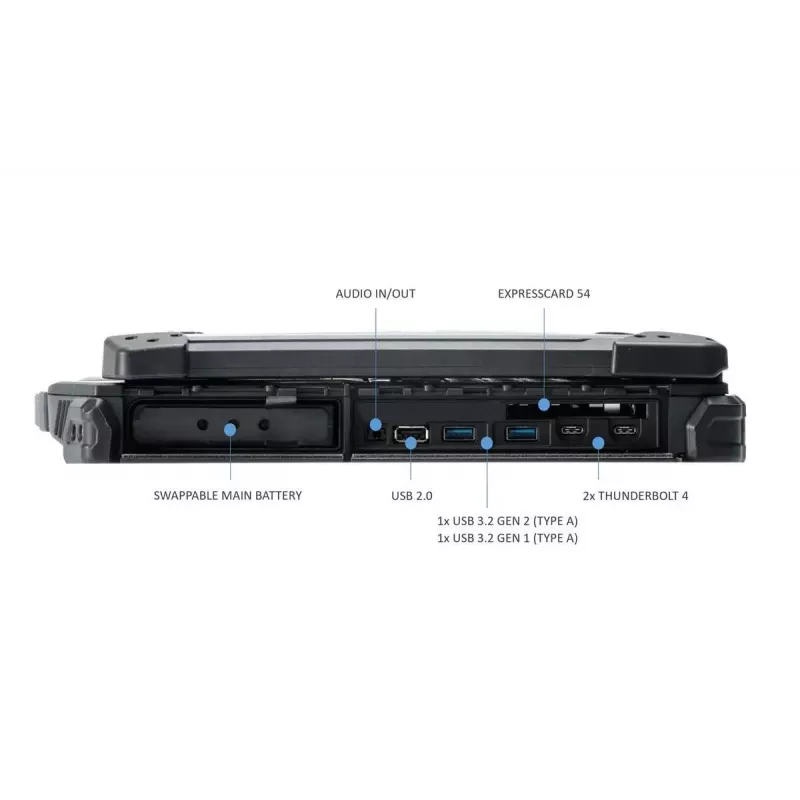 NB Z14G3 CU5-125U 14T 16GB/256GB Z4K1Q2JEJBXX Durabook