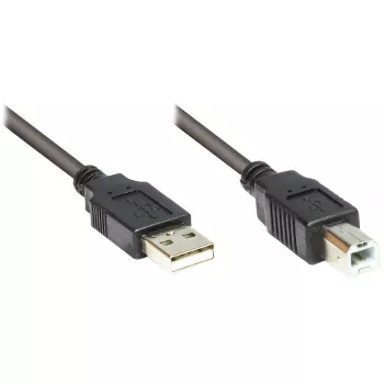 GoodConnections USB 2.0 A > B (ST-ST) 1,8m adapterio kabelis juodas (2510-2OFS)