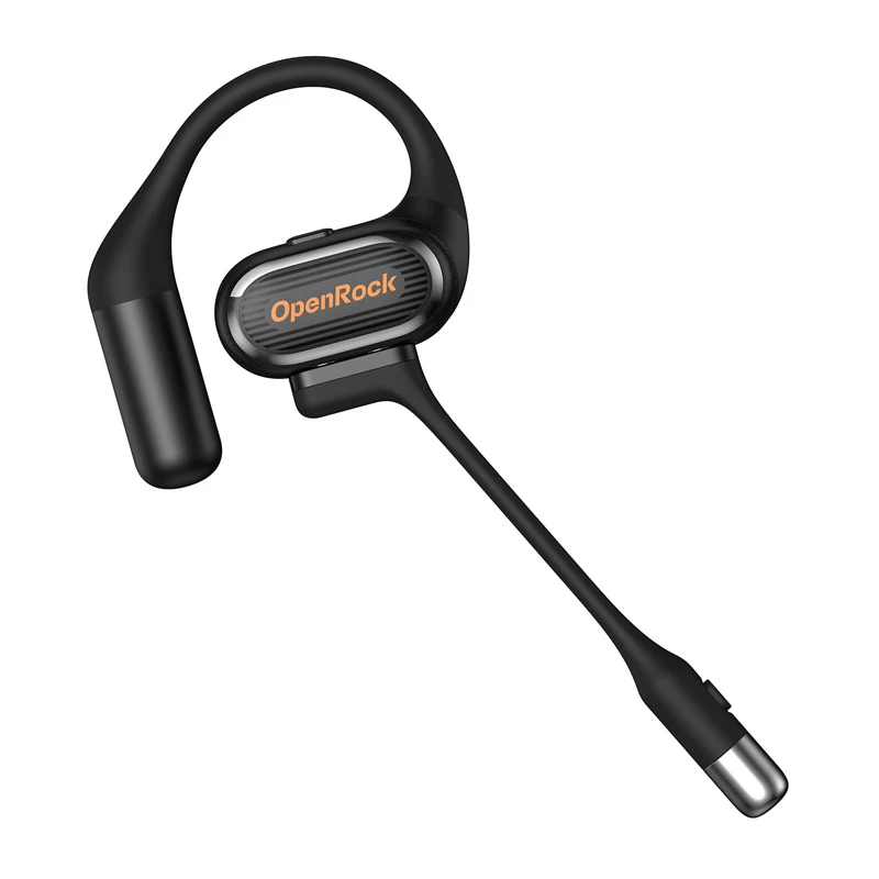 Belaidės ausinės OneOdio OpenRock Link 20, ant ausies, juodos, Bluetooth