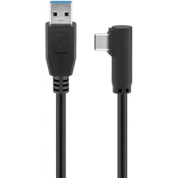 Microconnect USB3.1CA1A USB laidas USB 3.2 Gen 1 (3.1 Gen 1) 1 m USB A USB C Juoda