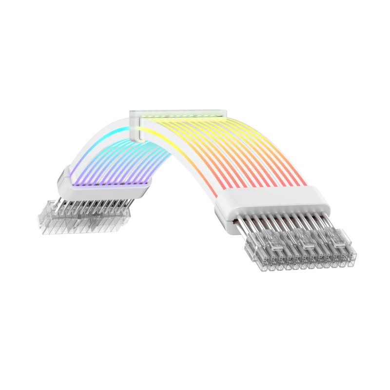 Gamemax | PSU Extension kabelis | VGA 3x8PIN-B | White