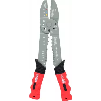 Presavimo įrankis ks tools 115.1231, 220 mm – izoliuotiems ir neizoliuotiems gnybtams