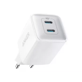 PowerPort III 40W 2xUSB -C baltas