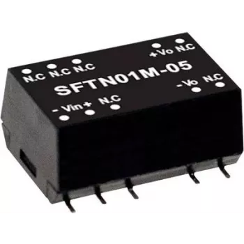 Maitinimo adapteris MEAN WELL SFTN01M-05 1 W 5 V įėjimas 10.8-13.2 V