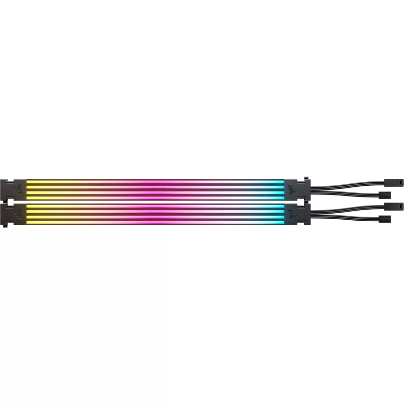 iCUE ARGB PSU kabelių juostelės, LED juostelės 2x 240 mm, skirtos maitinimo blokui – kabelis