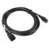 Lanberg C13- C14 Vde, 5 m maitinimo kabelio plėstuvas (ca-c13e-11cc-0050-bk)