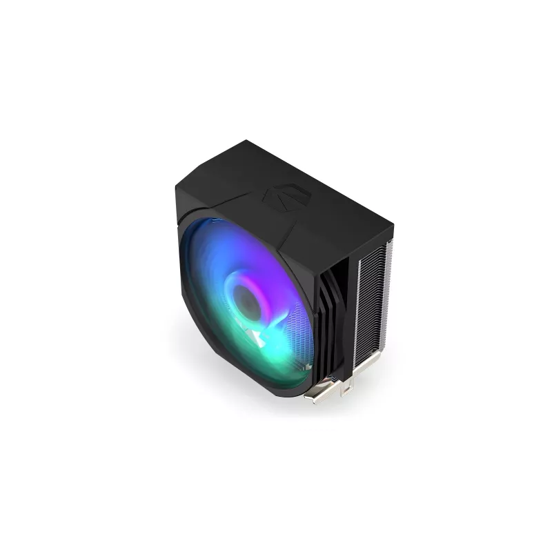 ENDORFY Spartan 5 ARGB, CPU aušintuvas, integruotas Fluctus 120mm ARGB ventiliatorius, ryškus ARGB LED apšvietimas, suderinamas su AM5, AM4, LGA1700, LGA1200