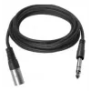 Vivolink PROAUDXLRJACKS0.5 garso kabelis 0,5 m XLR 6,35 mm juodas