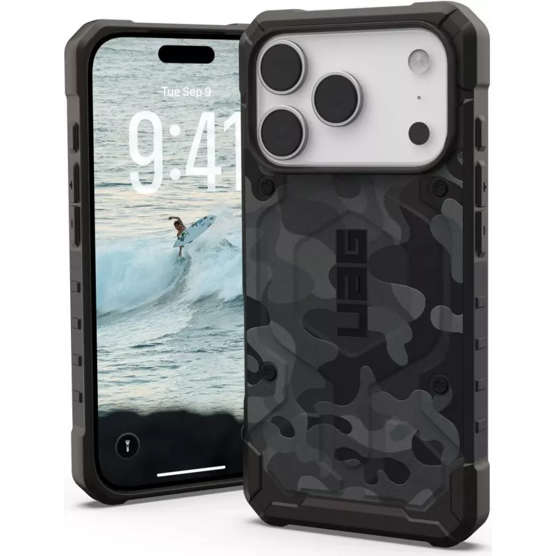 UAG Urban Armor Gear Pathfinder SE MagSafe dėklas | Apple iPhone 17 Pro | midnight camo | 114548114061 (114548114061)