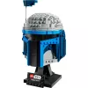 Kolekcinis LEGO Star Wars šalmo aksesuaras Jango Fett 75408 — 616 dalių, 210×120×110 mm demonstracinis modelis