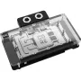 Grafikos plokštės vandens blokas „Alphacool RTX 5080 Phoenix Transparent Sidabrinė“ su galine plokšte