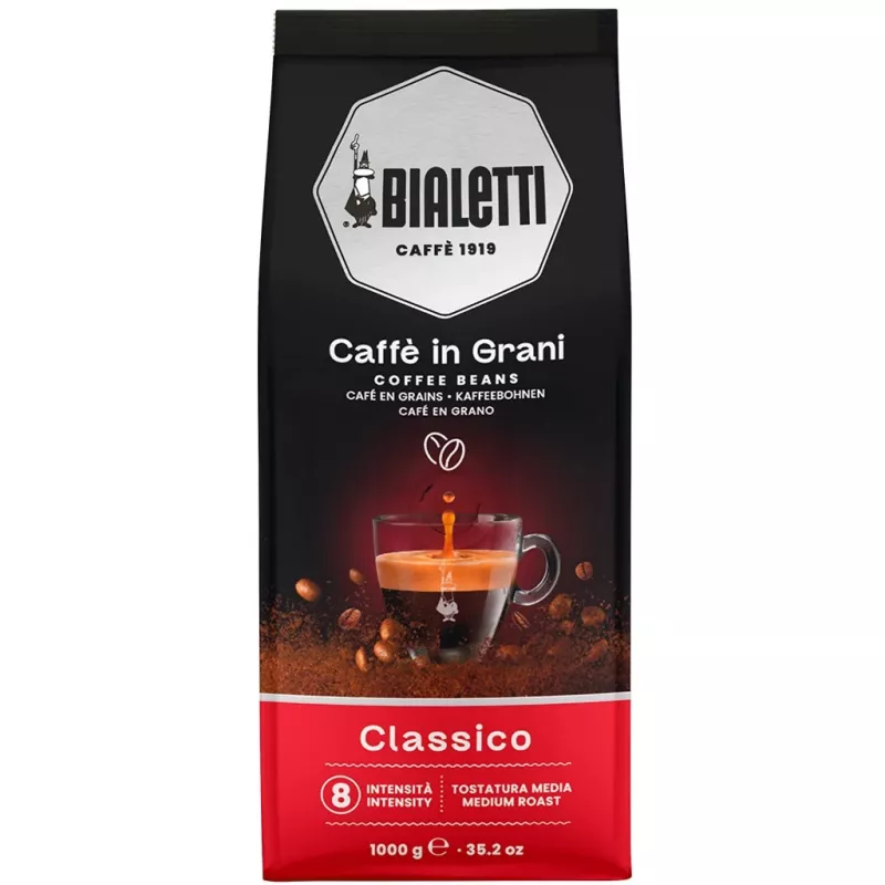 Kava Bialetti Classico 1 kg Espresso vidutinio skrudinimo