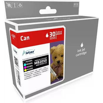 AS46150 ASTAR CANON PGI1500XL MB rašalas (4) cmyk HC perdirbtas 1200/1020/780/935