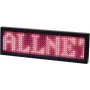 ALLNET elektroninis programuojamas vardo ženklelis, serijinis - raudonos spalvos (ALLNTAGRv2)