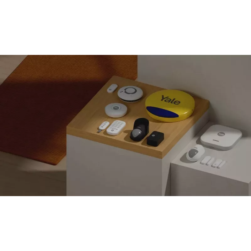 Yale AL-SK1-1A-EU apsaugos signalizacijos sistema Wi-Fi balta